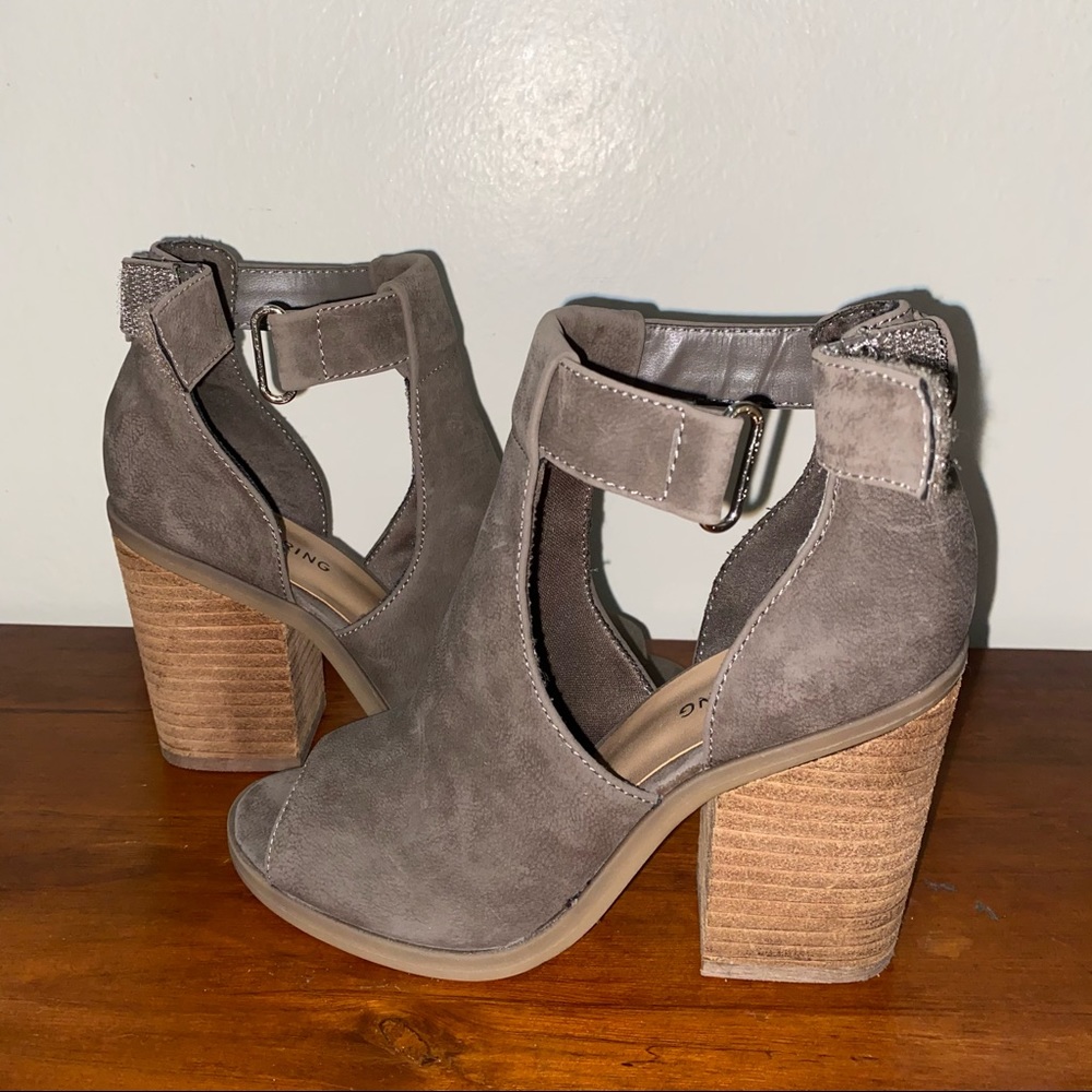 Call It Spring- Open Toe Booties - image 4